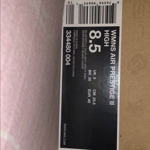 Women’s air prestige II high tops